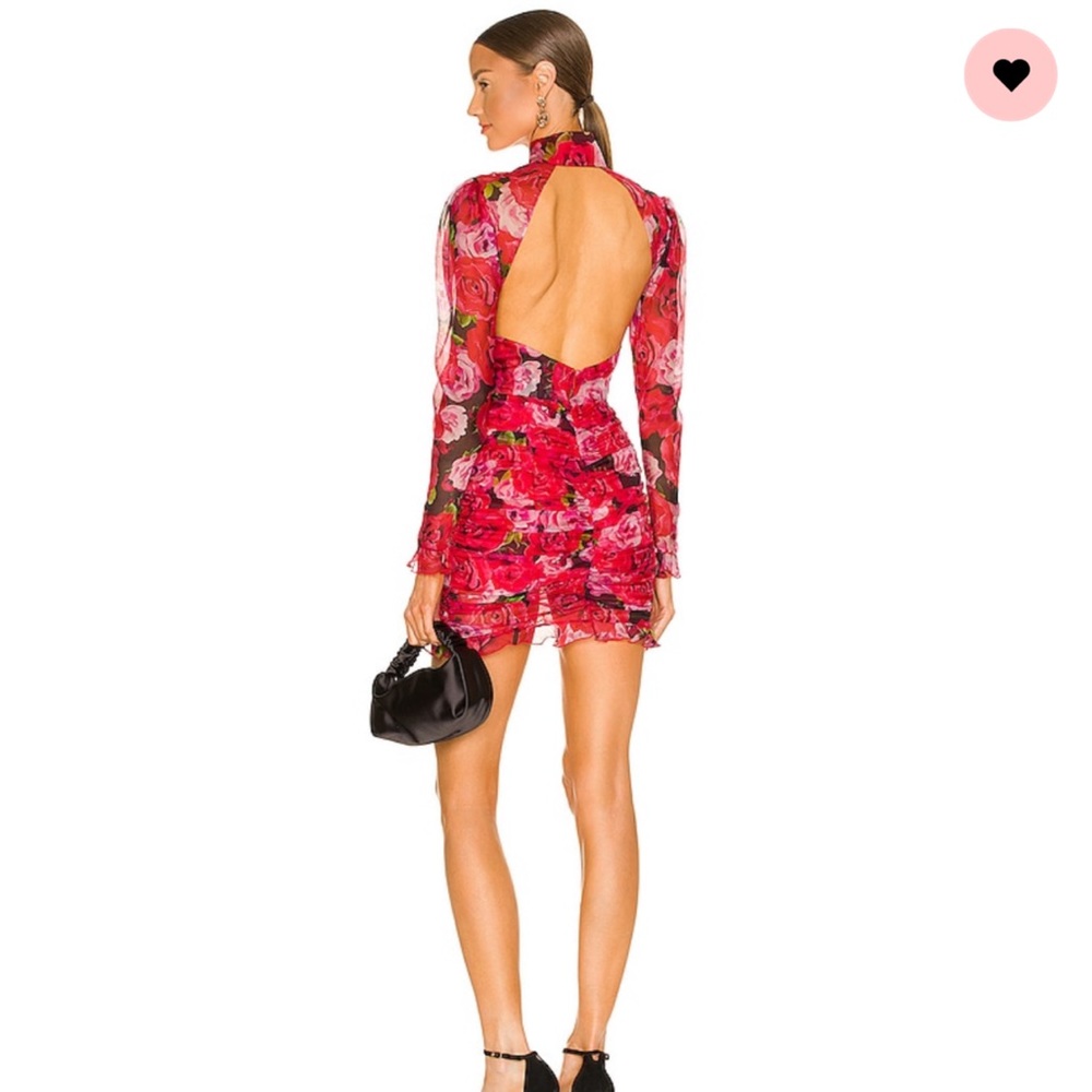 ❌SOLD❌Scarlett Mini Dress in Red & Pink